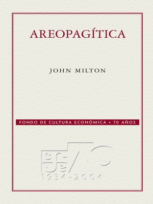 cover image of Areopagítica